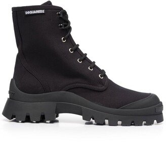 Tank Combat ankle boots