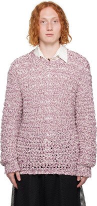 Purple Marled Sweater