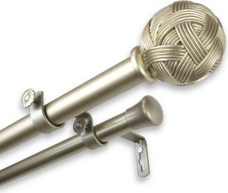 InStyleDesign Winona Adjustable Double Curtain Rod