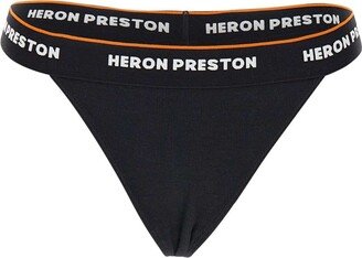 thong Logo Cotton Briefs