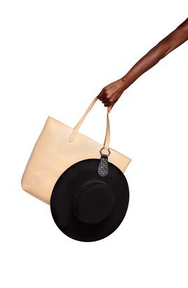 Lindsay Albanese TOPTOTE Leather Hat Holder-AB