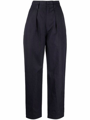 MARANT ÉTOILE High-Waisted Tapered Trousers-AA