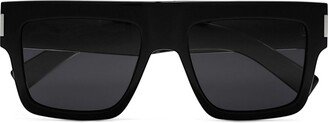 Logo-Plaque Square Sunglasses