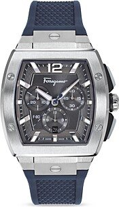 F-80 Tonneau Stainless Steel Chronograph Watch, 41.8mm