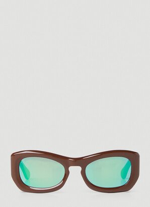 Temo Sunglasses - Sunglasses Brown One Size