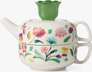 Garden Floral Tea For One Set