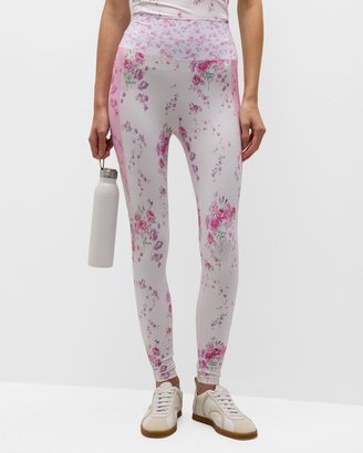 Highland Floral-Print Leggings