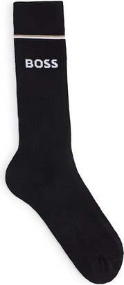 Regular-Length Socks With Branded Golf Balls