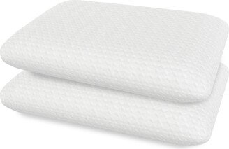 BodiPEDIC Classics Gel Support Conventional 2 Pack Pillows, Standard/Queen