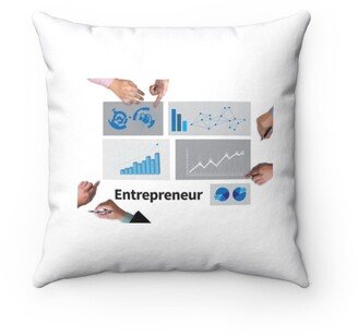 Entrepreneur Pillow - Throw Custom Cover Gift Idea Room Decor