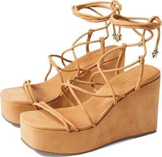 Magdalena Casual Platform (Nude Caramel) Women's Sandals