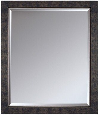 OVERSTOCK ART Suede Premier Framed Mirror - 20x24