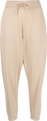 Cropped Cotton-Blend Track Pants