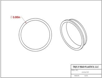 Fast Shipping Circle Cookie Cutter, Cutter