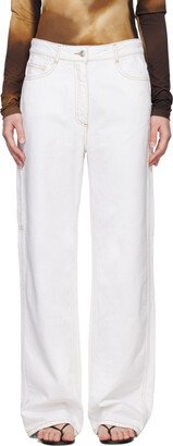 White Salma Jeans