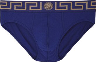 Blue Greca Border Briefs