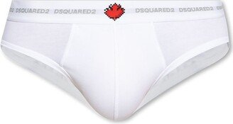 Logo Waistband Briefs-AO