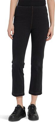 Ankle Denim Baby Bootcut (Midtown Black) Women's Jeans