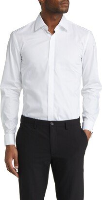 Hank Slim Fit Easy Iron Tuxedo Shirt