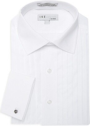 Ike Evening by Ike Behar Pleated Long-Sleeve Dress Shirt