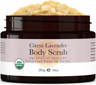 Beauty by Earth Organic Body Scrub - Citrus Lavender 10 oz.