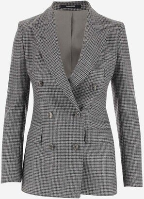 Double-Breasted Wool Jacket-AB