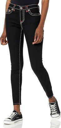 Women's Jennie Curvy Skinny Double Raised Stitched Jean-AB