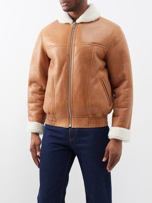 Alberto Shearling-lined Leather Jacket