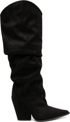 Avi 110mm suede knee-high boots