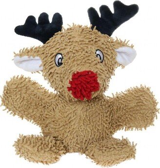 Mighty Microfiber Ball Med Reindeer, Holiday Dog Toy