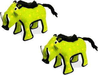 Tuffy Desert Warthog, 2-Pack Dog Toys