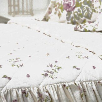 Belledorm Belledorm Rose Boutique Fitted Bedspread (Ivory/Pink/Green) (Queen) (UK