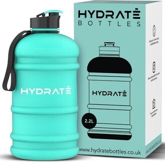 HYDRATE 74oz Jug Half Gallon Water Bottle, XL, Matte Mint