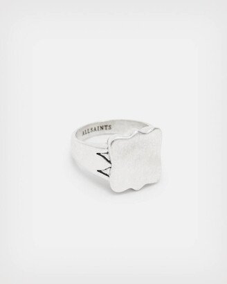 Clean Shield Sterling Silver Ring