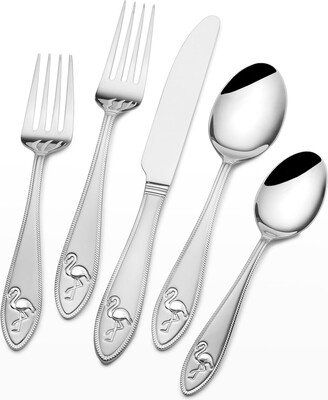 Flamingo 20-Piece Flatware Set