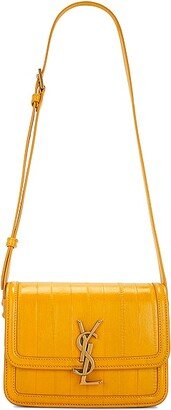 Solferino Satchel Bag in Mustard