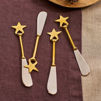 Starry Butter Knives, Set of 4-AA