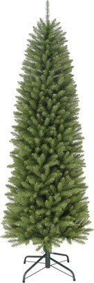 Puleo Pencil Fraser Fir Artificial Christmas Tree with Stand, 6.5'