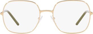 Prada Eyewear Square Frame Glasses-AF