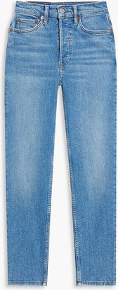 90s Cropped Mid-Rise Skinny Jeans