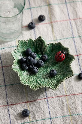 Ladybug Leafy Serving Dish-AA