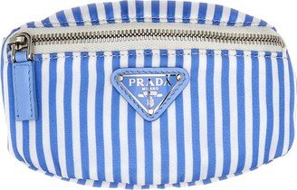 Striped Triangle Logo Wallet-AA