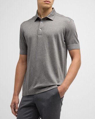 Men's Pique Polo Shirt-AA