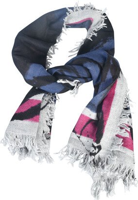 Fringe Edges Printed Scarf-AA