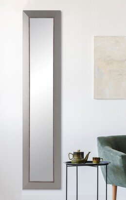 BrandtWorks Contemporary Silver Lined Slim Full Length Mirror