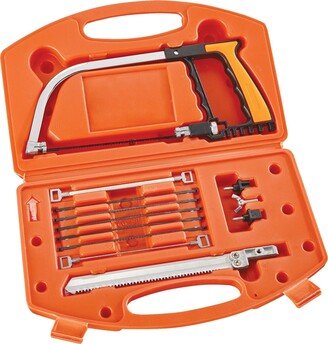 Collections Etc 12-Piece Multifunctional Saw Set with Case