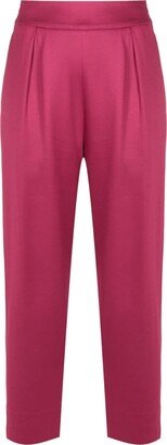 Neriage Cropped Tapered Trousers