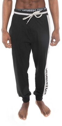 Men's Jogger Lounge Pant - Black, White