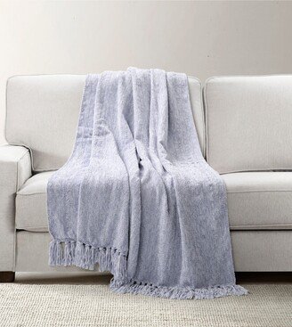 Chenille Tassel Throw, 50x60