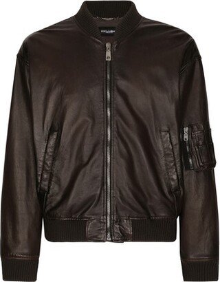 Padded Leather Jacket